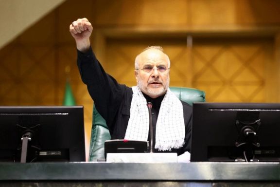 Iran's parliament speaker Mohammad Bagher Ghalibaf, File photo