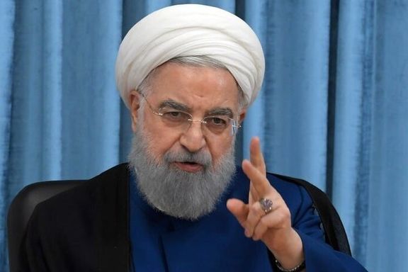 روحانی با اشاره به مذاکره با آمریکا: خمینی هم چند هفتهای قطعنامه را در جنگ قبول کرد