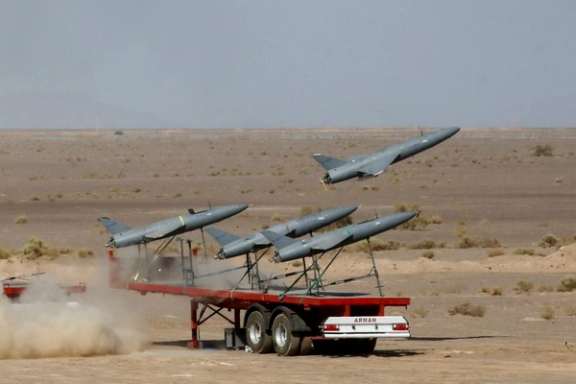A number of Iranian drones