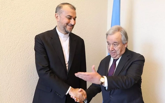 دبیرکل سازمان ملل خطاب به امیرعبداللهیان: باید تمرکز مجدد بر برقراری صلح صورت بگیرد