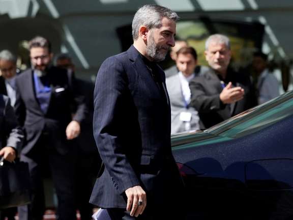 Tehran’s lead negotiator Ali Bagheri-Kani