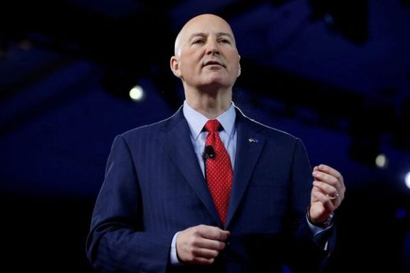 Pete Ricketts speaks at the Conservative Political Action Conference (CPAC) in Oxon Hill, Maryland, US