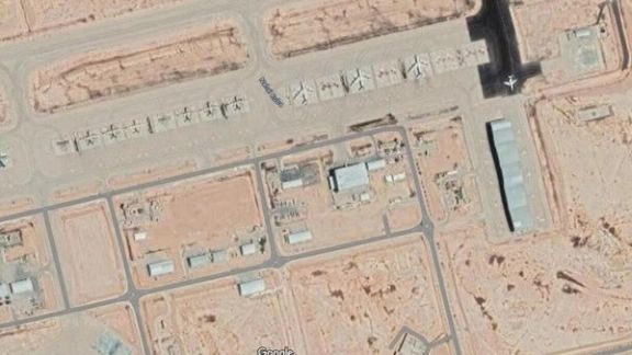 The air base prior to Iran's attack (Photo: imagery @2024 cnes \Airbus, Maxar Technologie, Map data@2024 Mapa GISrael \ AP)