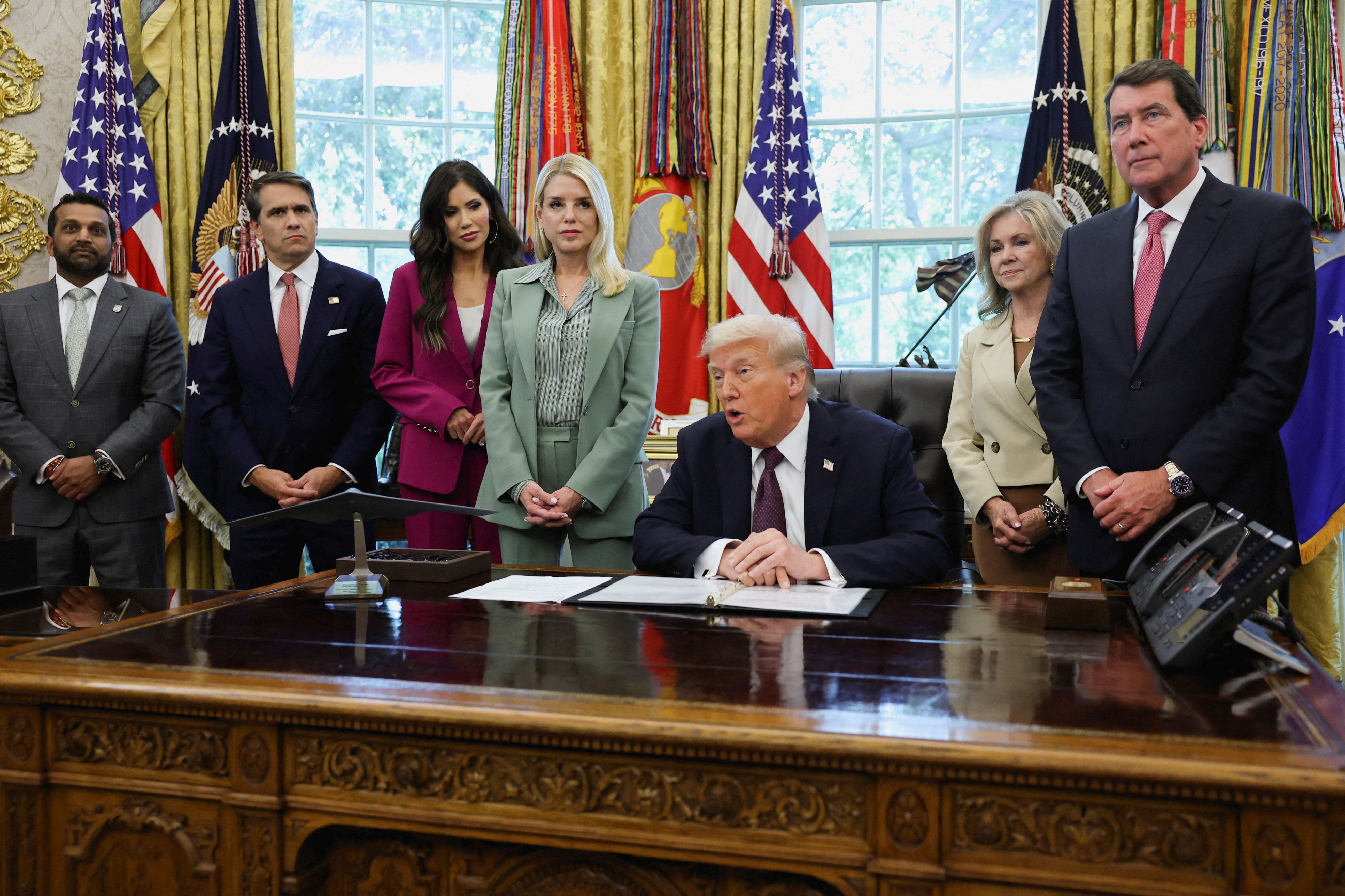 ترامپ: احتمال دارد انتیفا به‌عنوان گروه تروریستی داخلی معرفی شود