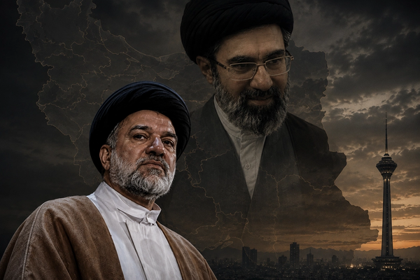 صهر خامنئي يدعو علنًا لإنهاء "الجمهورية الإسلامية" واستبدالها بـ "الحكومة الإسلامية"