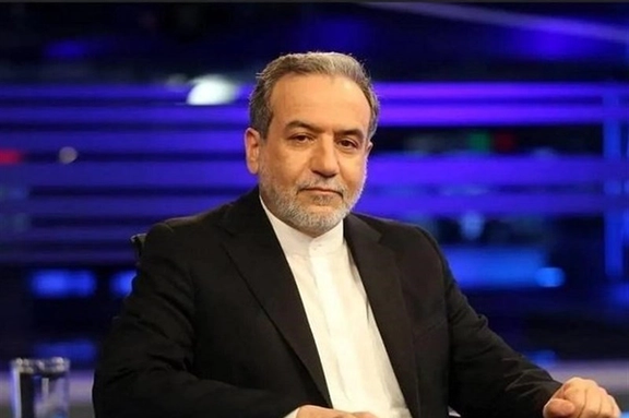 Iran's FM Abbas Araghchi during a televised interview on December 8, 2024.