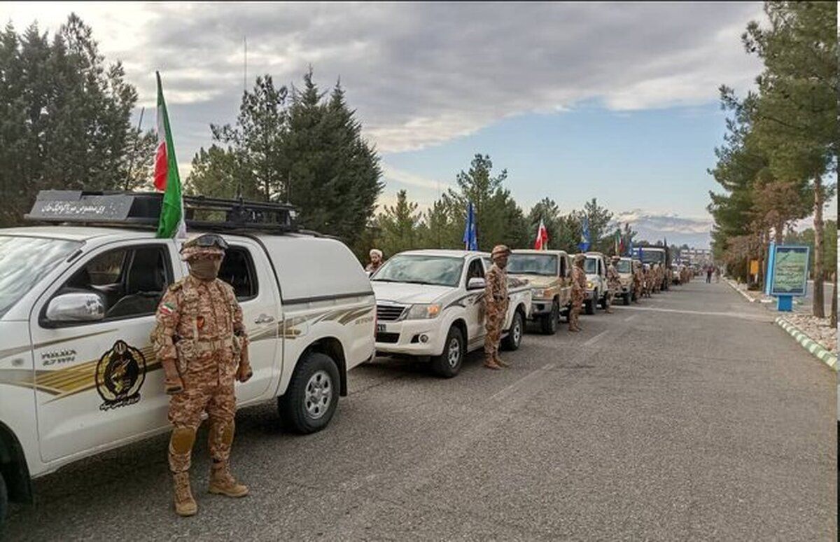 تمرین سپاه پاسداران برای مقابله با قیام تهران