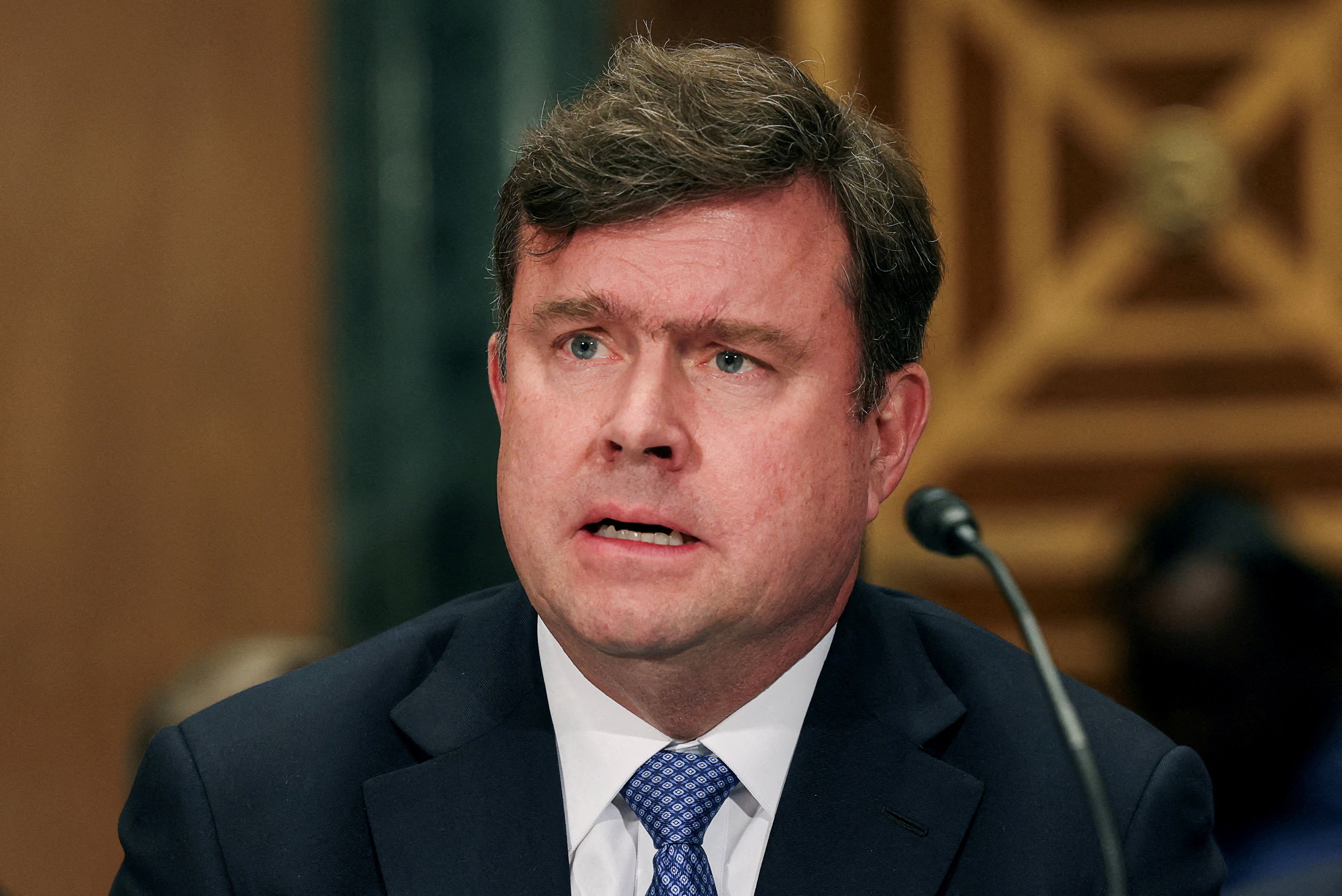 John K Hurley, the Under Secretary for Terrorism and Financial Crimes at Department of the Treasury