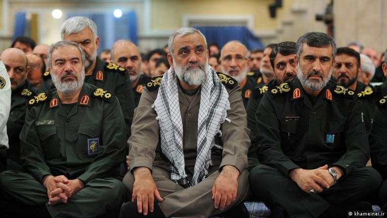 Gen. Mohammad-Reza Naghdi, the coordinating deputy to IRGC commander-in-chief (center)  (undated)