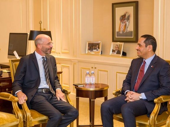 The US envoy to Iran and the Qatari foreign minister discussed developments in the region