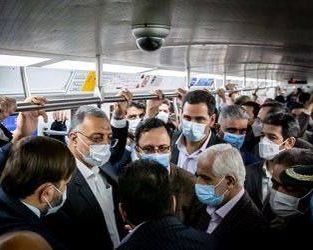 تصاویر دوربینهای داخل واگنهای مترو؛ زاکانی مدعی شد داخل واگنهای مترو دوربین وجود ندارد