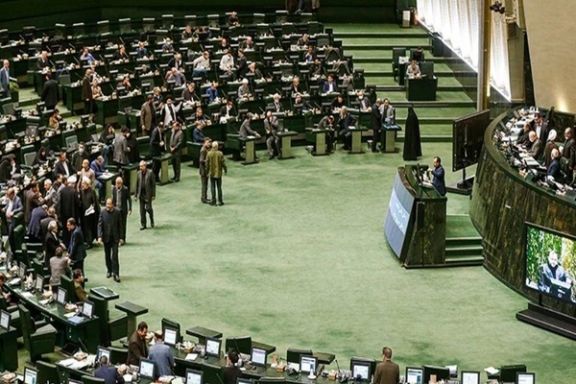 A session of the Iranian parliament