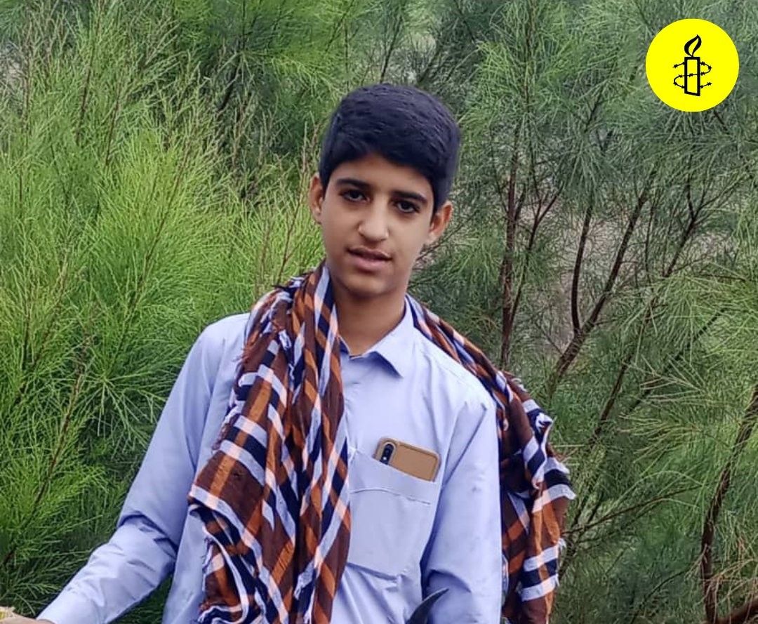 Amnesty demands release of Baluchi teen in Iran held to pressure father