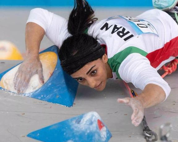 اختصاصی ایران اینترنشنال؛ الناز رکابی با گذاشتن وثیقه به مسابقات جهانی ایتالیا رفت