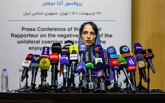 UN Rapporteur Defends Herself Against Criticism Over Iran Trip
