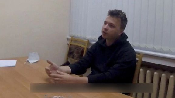 مخالفان دولت بلاروس، اعترافات پخش شده رومان پروتاسویچ را اعترافات اجباری خواندند