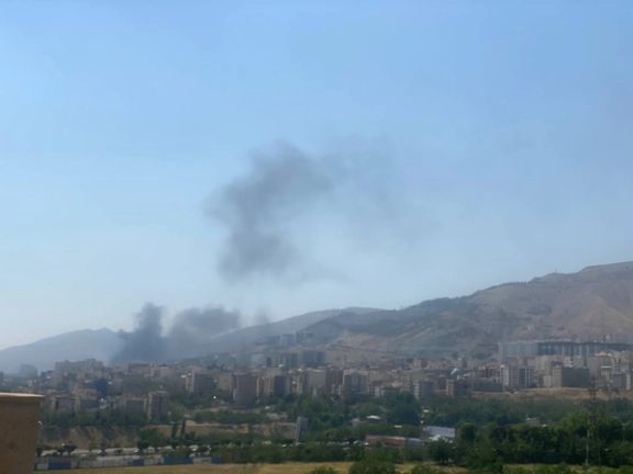 تصویر ارسالی یک مخاطب از انفجار در غرب تهران