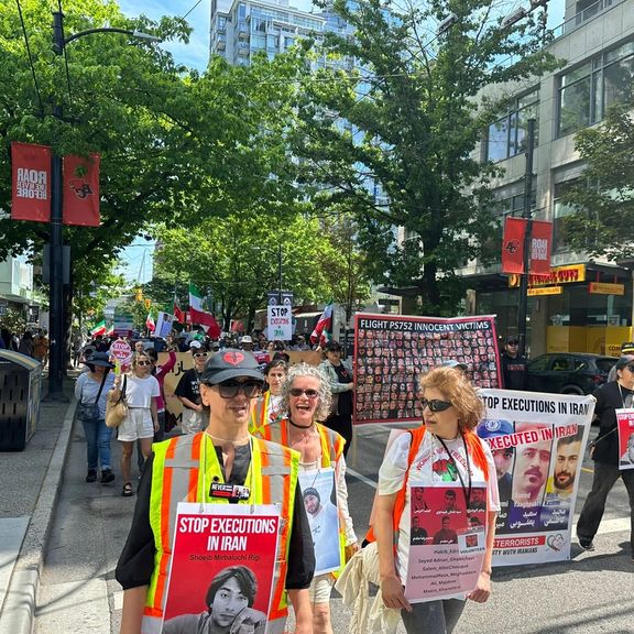 تجمع جهانی ایرانیان علیه اعدامها؛ معترضان شعار «جمهوری اعدامی دشمن هر ایرانی» سر دادند