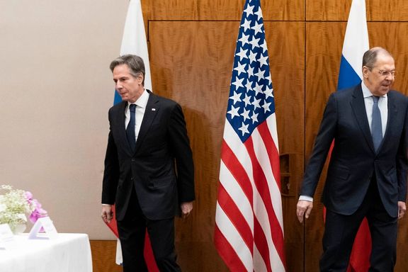 وزیر خارجه آمریکا دیدار خود با وزیر خارجه روسیه درباره بحران اوکراین را لغو کرد