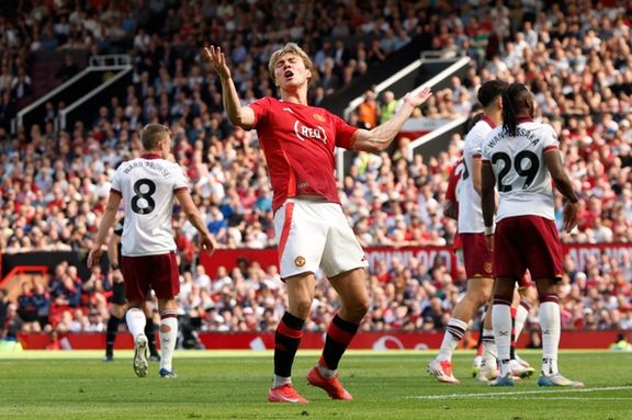 منچستریونایتد ۰-۲ وستهام؛ سقوط شیاطین سرخ به رده ۱۶ لیگبرتر پس از صعود به فینال اروپا