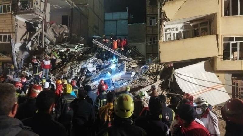  انفجار و تخریب ساختمان پنج طبقه در تبریز سه کشته و چهارده مصدوم برجای گذاشت