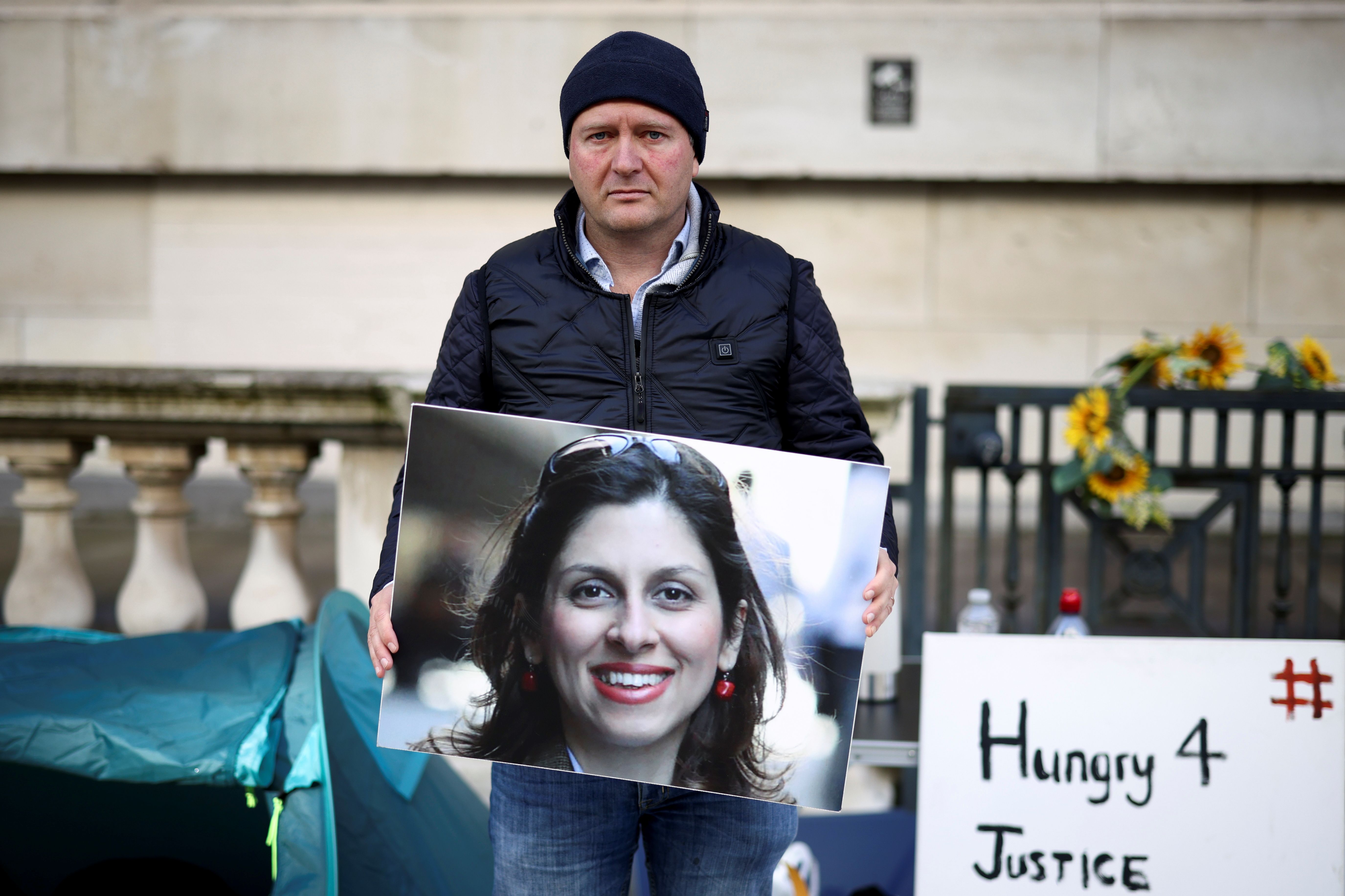 همسر نازنین زاغری، شهروند زندانی: اگر رویکرد دولت بریتانیا تغییر نکند، ایران جسورتر می‌شود