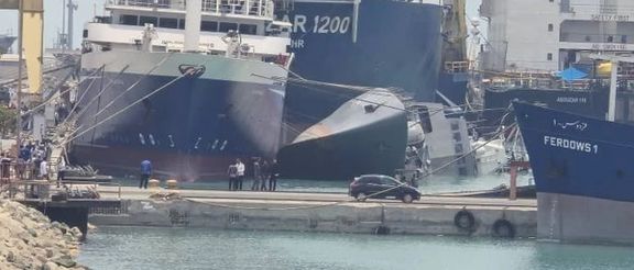 Iranian Navy’s "Sahand" destroyer, Bandar Abbas, Hormozgan province, July 7, 2024