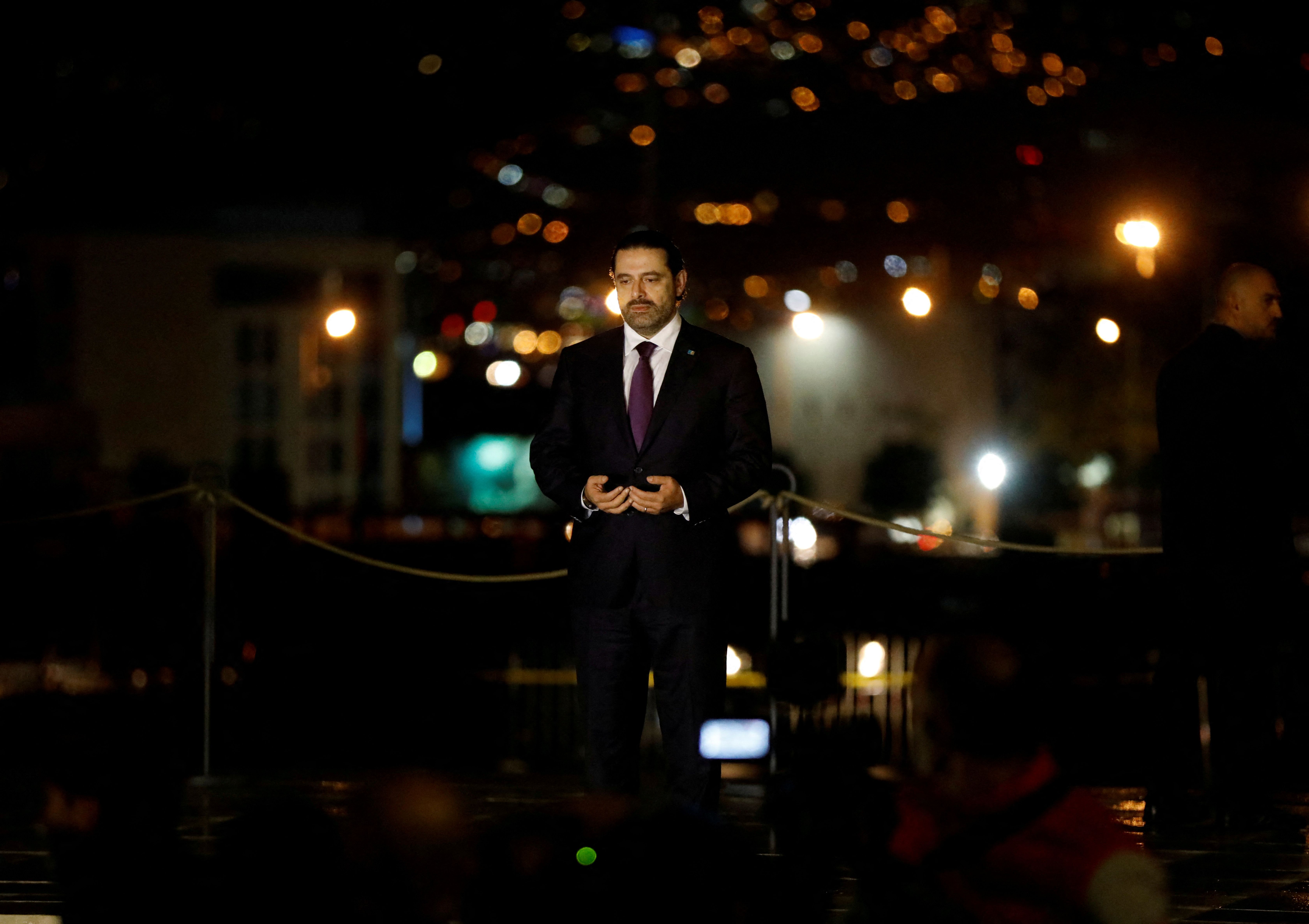 Lebanon's Hariri Withdraws From Politics, Blaming Iran's Influence