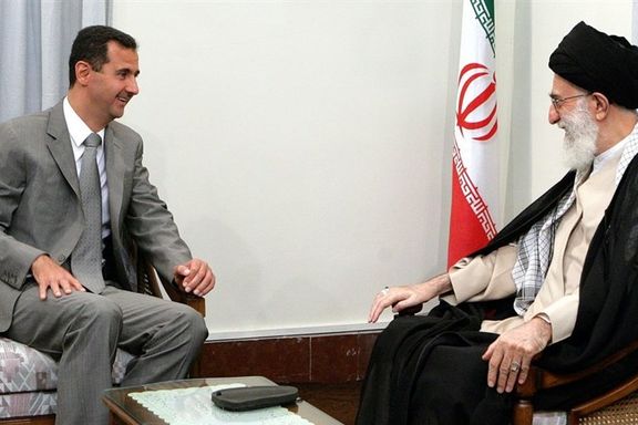 Iran's Supreme Leader Ali Khamenei and Syrian President Bashar al-Assad