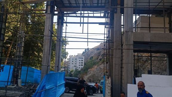 عملیات ساخت و ساز در ورودی منطقه دربند تهران و احداث در ورودی با اهداف نامشخص