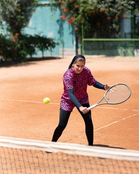 قهرمانی تاریخی مشکاتالزهرا صفی در تور جهانی تنیس زنان