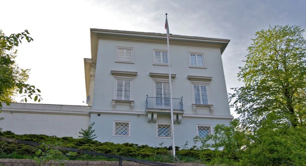 Iranian embassy in Oslo, Norway. FILE PHOTO