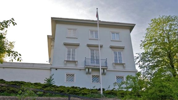 Iranian embassy in Oslo, Norway. FILE PHOTO