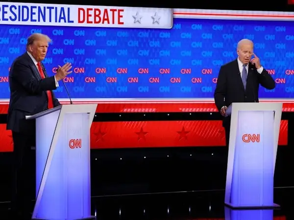 بایدن خستگی از سفرهای طولانی را علت عملکرد ضعیف خود در مناظره با ترامپ دانست