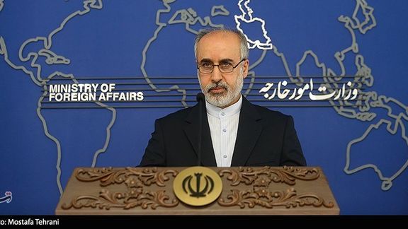 Iran's Foreign Ministry spokesman Nasser Kanaani