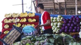 Officials in Tehran claim calm, but prices tell another story