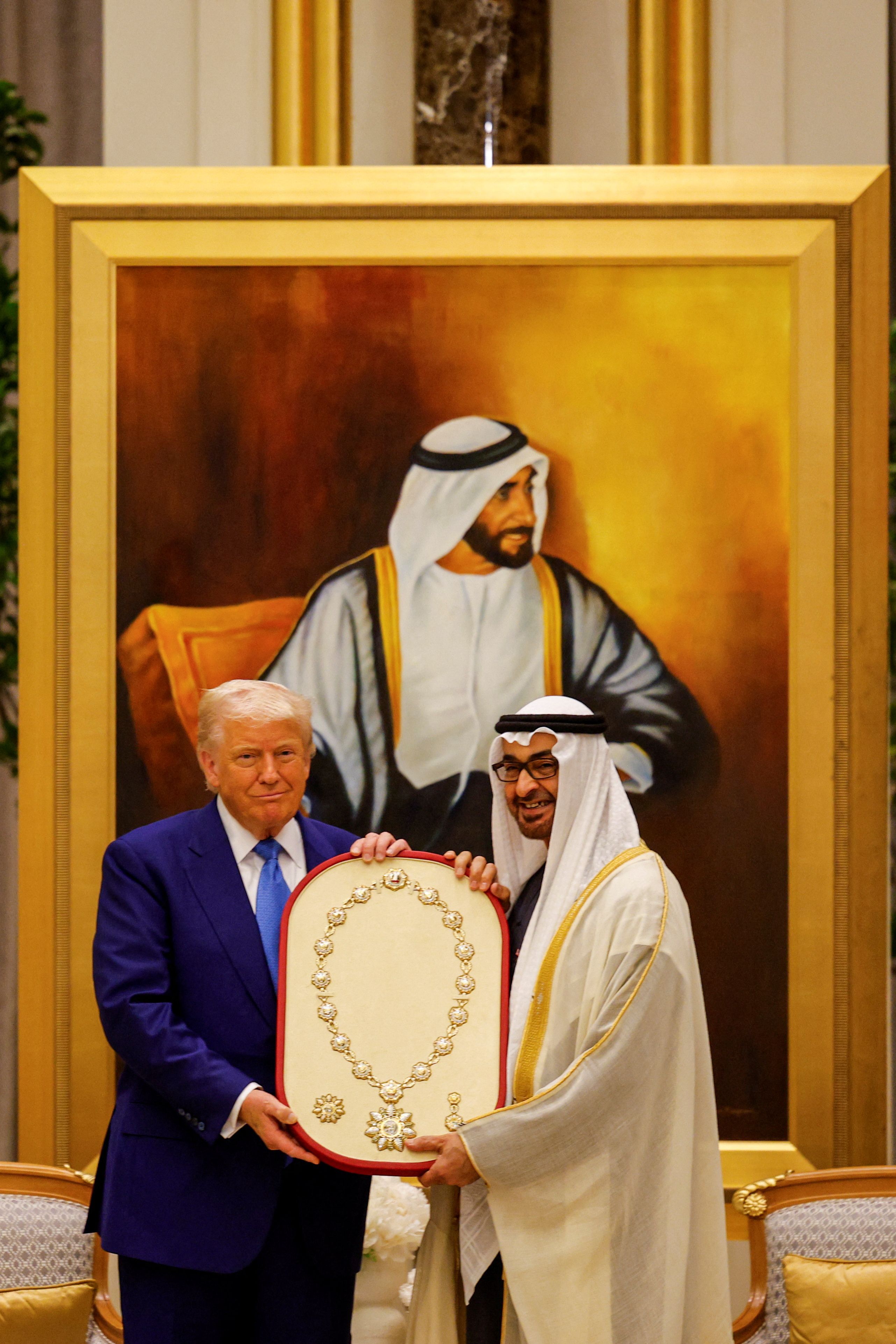 دونالد ترامپ: امیدوارم سرمایه‌گذاری ۱.۴ تریلیون دلاری امارات در آمریکا افزایش یابد