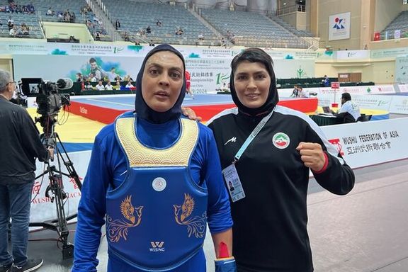 پس از استراحت در نیمهنهایی؛ شهربانو منصوریان با یک مسابقه، قهرمان ووشو آسیا شد