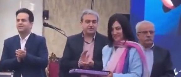 تالار مراسمی که در آن فاطمه رجاییراد، بدون حجاب اجباری حضور یافت، پلمب شد