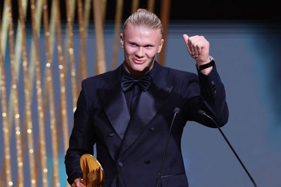 جایزه گرد مولر، برترین مهاجم سال، به ارلینگ هالند رسید