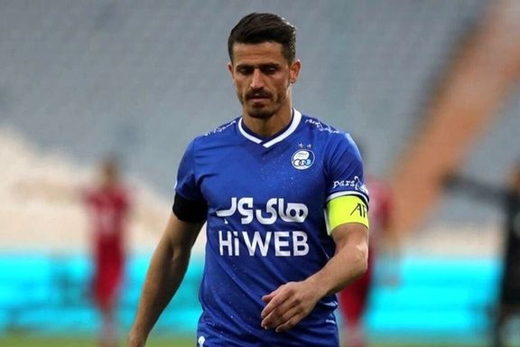 Vera Ghafouri, the captain of Tehran's Esteghlal football club