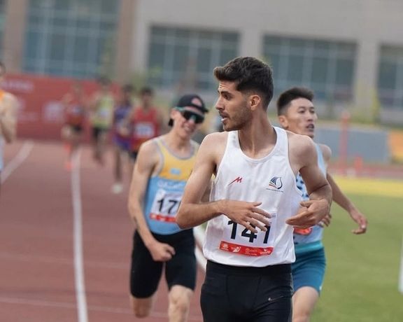 رکورد حمید سجادی شکسته شد؛ امیر زمانپور، رکورددار دوی ۱۵۰۰ متر داخل سالن ایران
