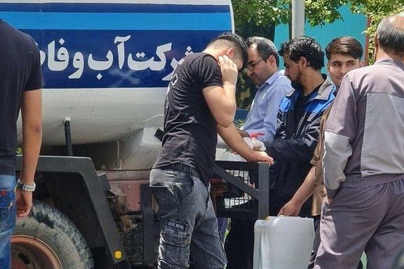 Drinking Water Out In Tehran, Karaj For Fourth Consecutive Day