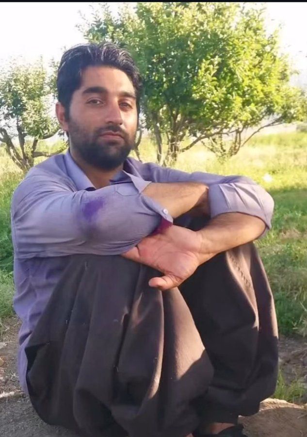 Mosayeb Nezami, a farmer from Borujerd in Lorestan province, who was killed during the January 8 protests.