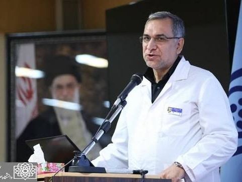 Iran’s health minister Bahram Einollahi