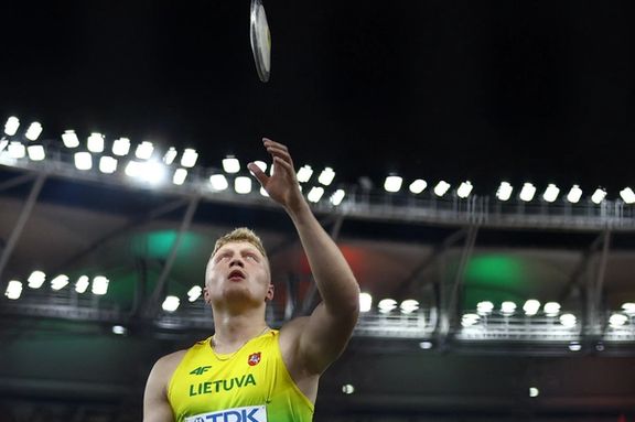 میکولاس آلکنا رکورد پرتاب دیسک جهان را پس از ۳۸ سال شکست