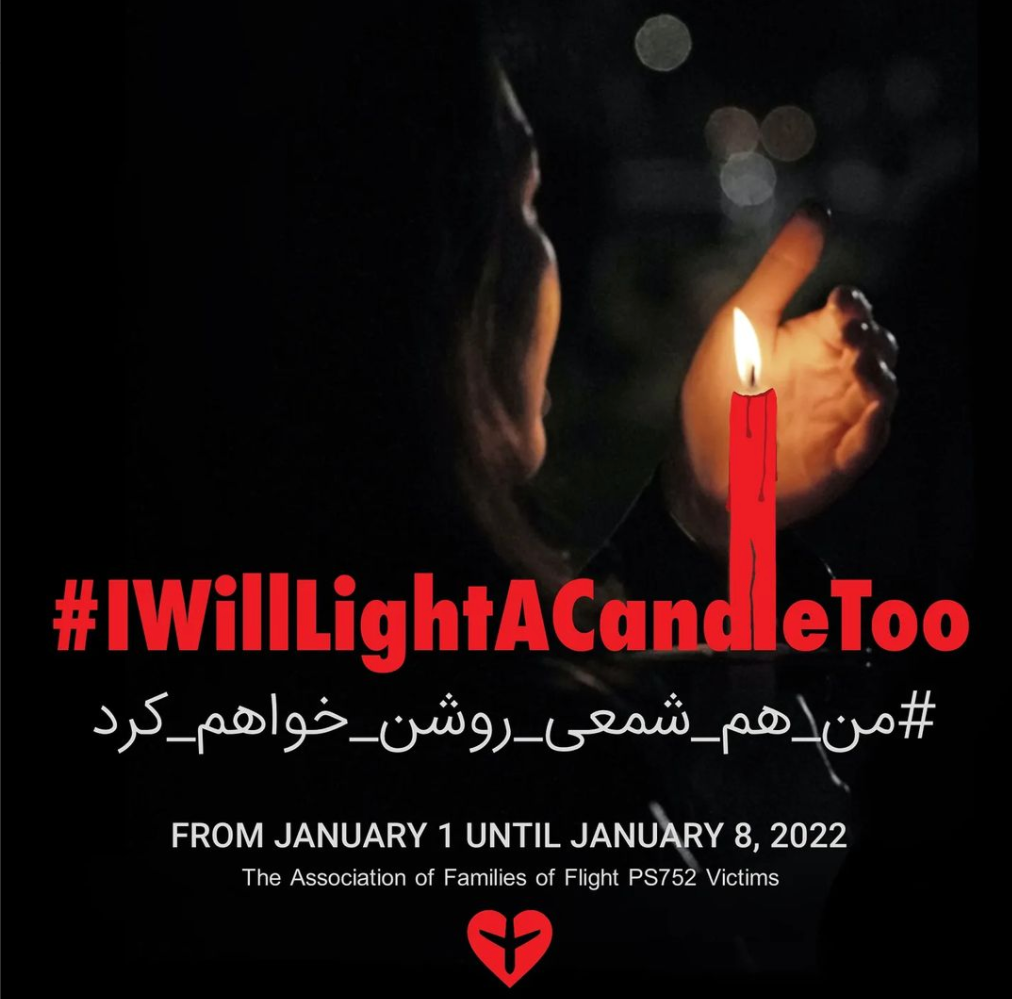 فشارهای امنیتی به خانواده جان‌باختگان هواپیما؛ انجمن خانواده‌ها فراخوان روشن کردن شمع داد