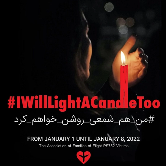 فشارهای امنیتی به خانواده جانباختگان هواپیما؛ انجمن خانوادهها فراخوان روشن کردن شمع داد