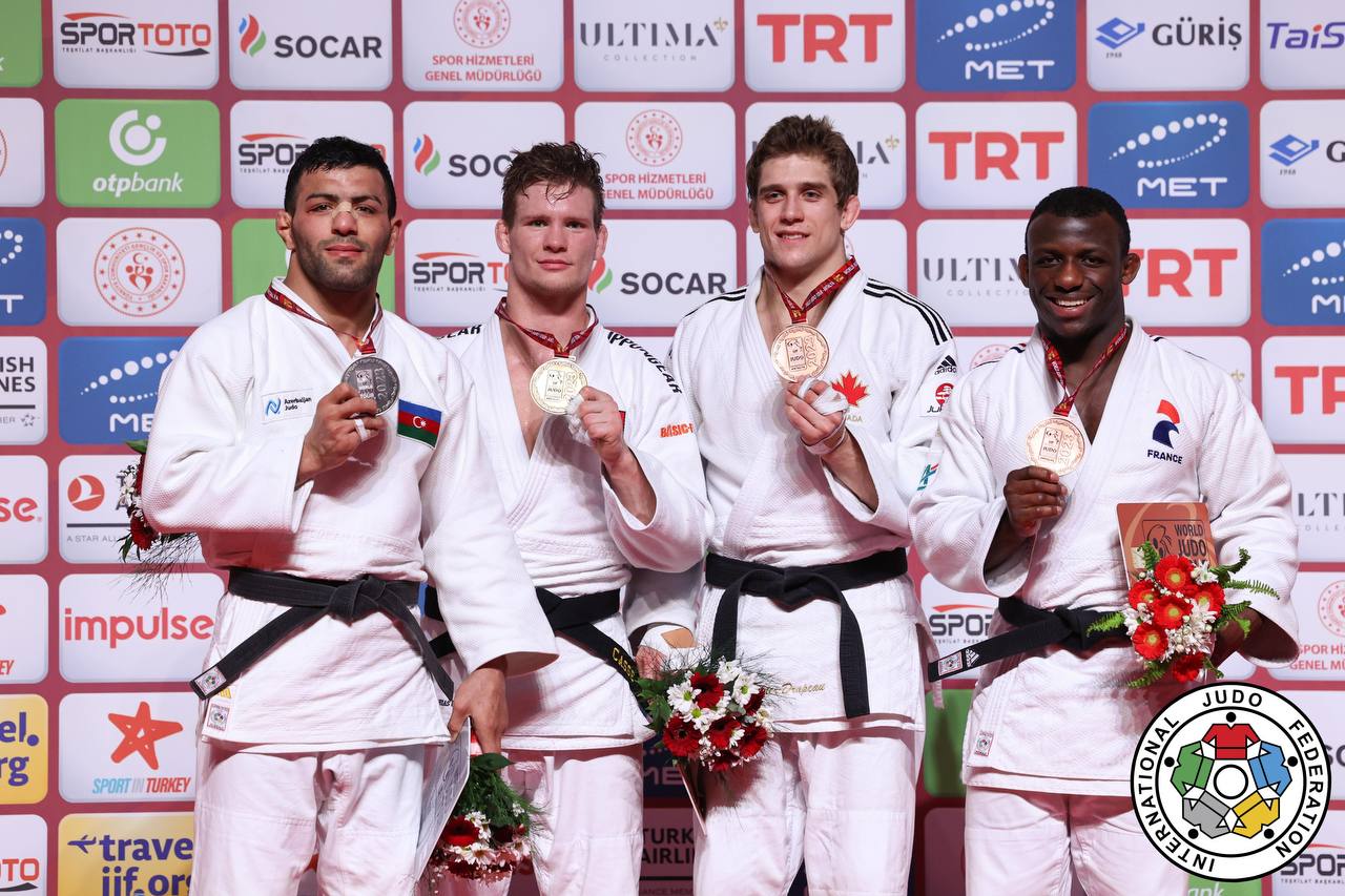 مدال نقره گرند اسلم جودو آنتالیا برای سعید ملایی