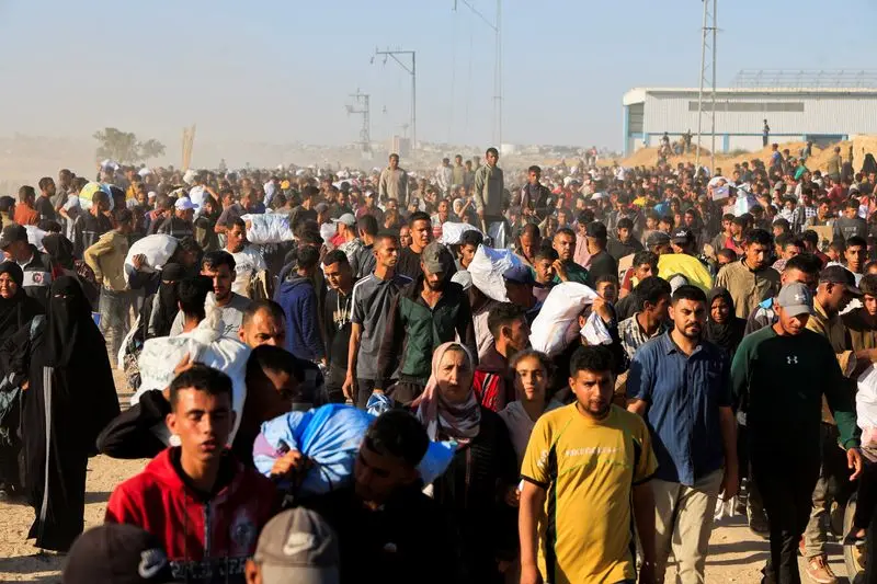 ورود مردم به انبار کمک‌رسانی سازمان ملل در غزه ۲ کشته بر جای گذاشت